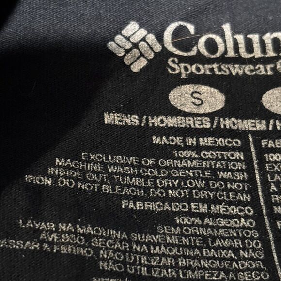 Columbia Performance Fishing Gear PFG Navy Blue T-Shirt Men's Size Small Hook - Picture 12 of 12